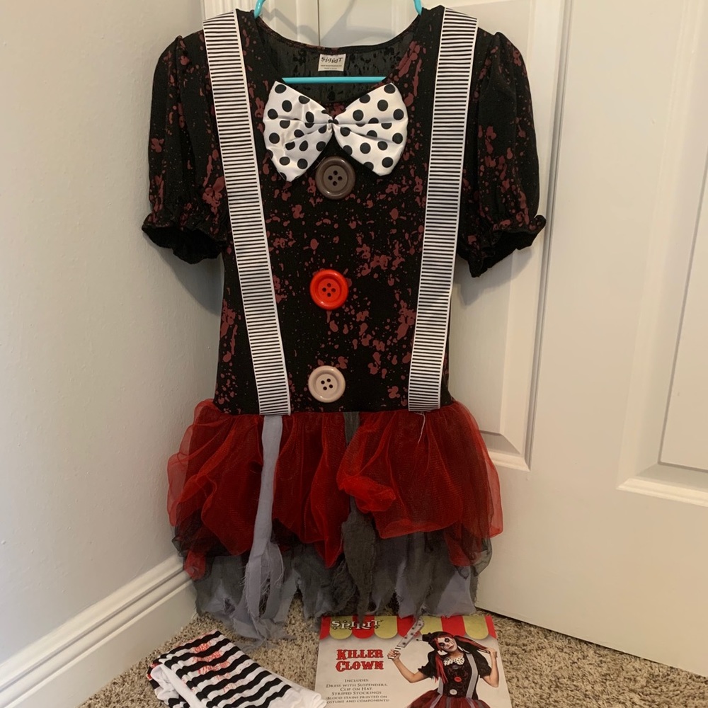 Killer Clown Halloween Costume